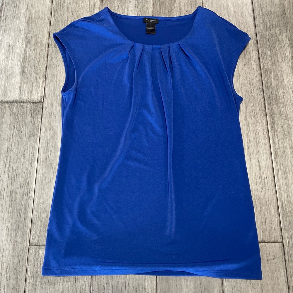 Ann Taylor Royal Blue Blouse